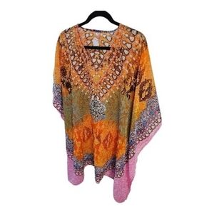 Colorful Bohemian Poncho